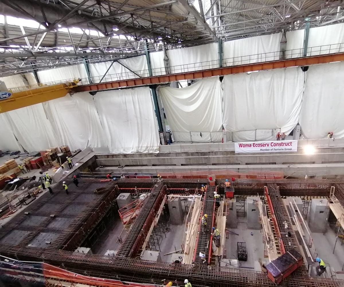 Fundatie Prese - Fabrica Ford Craiova